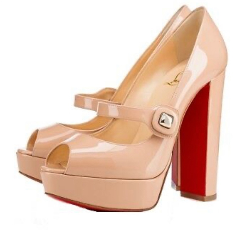 Christian Louboutin BIBIBOP Patent Shoes 👠